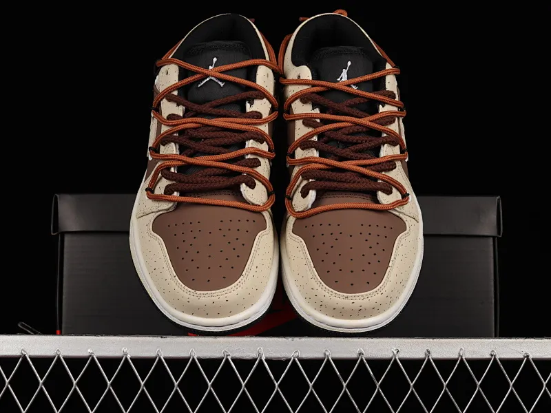 All categories Air Jordan Jordan series basketball shoes Air Jordan 1 Low Air Jordan 1 Low AJ1 Joe 1 customized version Vibe flavor deconstruction Sports culture basketball shoes DH9765-300